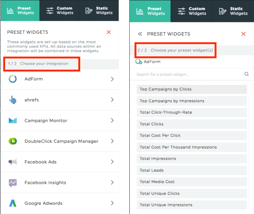 multiple data source in one dashboard