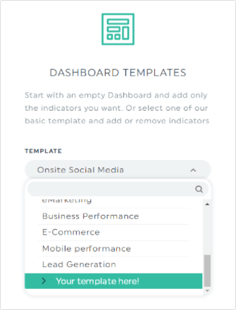 digital marketing report template