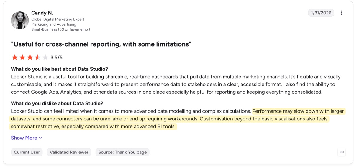 data studio alternative